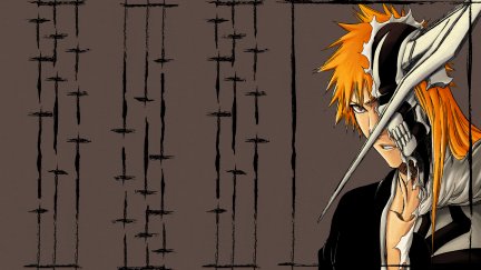 redhead, Bleach, Kurosaki Ichigo, horns, anime boys, anime, fantasy art ...