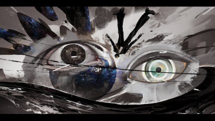 eyes, artwork, anime | 6937x3074 Wallpaper - wallhaven.cc