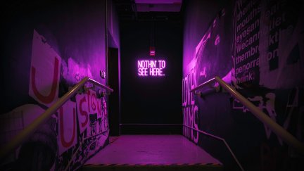 neon, dark, indoors, purple, neon sign | 1920x1080 Wallpaper - wallhaven.cc