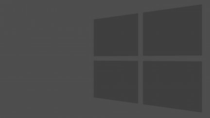 minimalism, monochrome, simple background, logo, Microsoft Windows ...