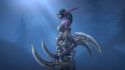 elves, elf ears, World of Warcraft, Tyrande Whisperwind, Warcraft, PC