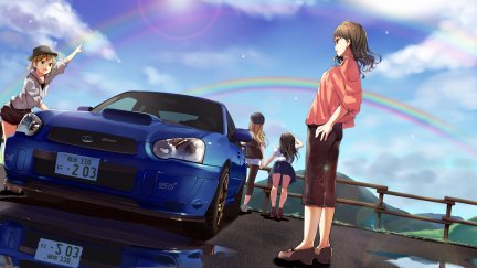 car, anime | 4096x2279 Wallpaper - wallhaven.cc