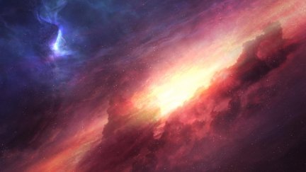 space, nebula, space art, colorful, digital art | 5120x1440 Wallpaper ...