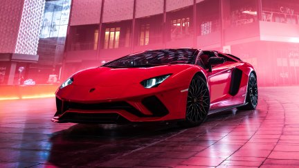 Lamborghini, Lamborghini Aventador, Super Car , luxury cars, red cars