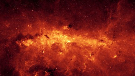 galaxy, Milky Way, Spitzer Space Telescope, stars | 7002x5050 Wallpaper ...