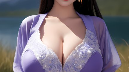 Zaloran, women, brunette, cleavage, big boobs, face, Stable