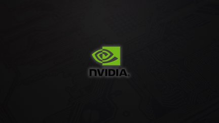 Nvidia, logo, brand, digital art, minimalism, green, simple background ...