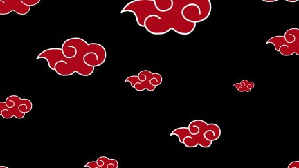 Akatsuki pattern  Red and black wallpaper, Akatsuki, Pattern wallpaper