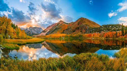 nature, mountains, landscape, reflection | 3840x2160 Wallpaper ...