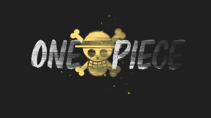 One Piece, Straw Hat Pirates, Jolly Roger, minimalism, grunge ...