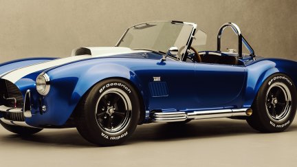 Shelby Cobra, car, blue cars, Shelby, vehicle, beige background ...